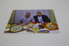 WLADIMIR & VITALI KLITSCHKO signed Foto ca.12,5x16,5 Autogramm (2184)