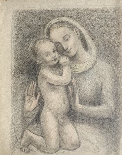 Maria mit kind religiöses - maria,