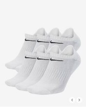 Nike Everyday Cushioned Sneakersocken Socken 6 Paar Weiß Unisex SX7675