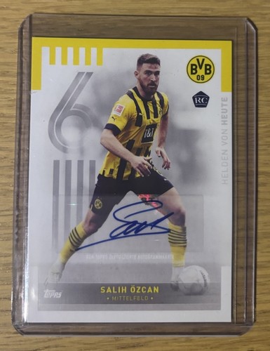 Topps salih özcan auto - topps,