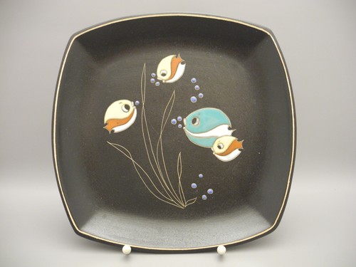 Ruscha wandteller fische - wandteller,