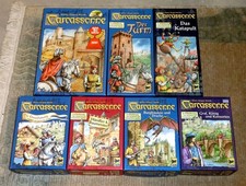 Carcassonne Das Spiel Erweiterung Turm Händler Baumeister Burgfräulein Katapult