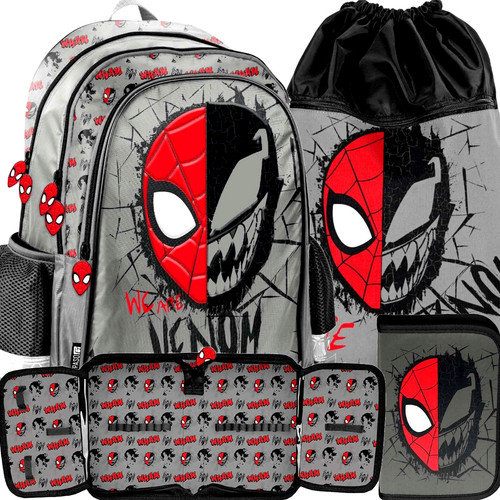 3in1 spiderman schulrucksack - 3in1,