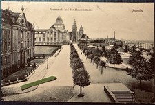 AK Stettin /Szczecin (Promenade auf d. Hakenterrasse) 1918gel.;Stargard;Prenzlau