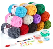 Häkelgarn set Strickgarn