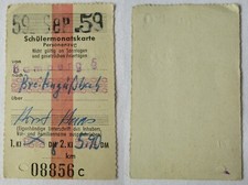 Schülermonatskarte
