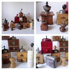 KAFFEE- MOCCA- UND GEWÜRZMÜHLEN 12 Stück ua Dines Lehnartz