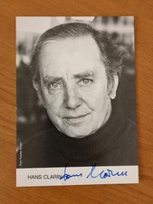 Unikat. Orginales Autogramm. Schauspieler. Pumuckel. Hans Clarin. Alt