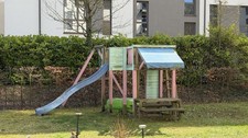 Spielturm stelzenhaus mit - spielturm,