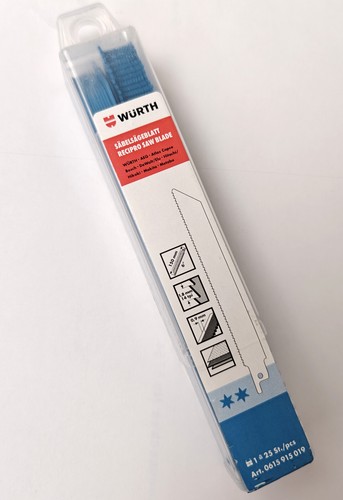 25x würth säbelsägeblatt - 25x,