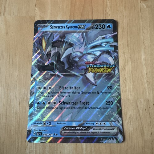 Schwarzes kyurem ssp - schwarzes, ex