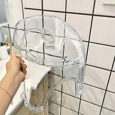 Acryl-Badezimmer-Dusche, rutschfester Hocker, transparent, niedriger Hocker