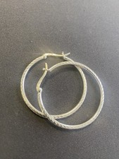 Creolen Funkelnd echt Silber