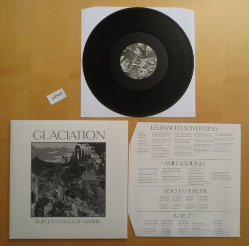 Glaciation sur les falaises - glaciation,