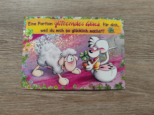 Diddl postkarte effektkarte - postkarte,
