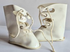Seltene alte Puppenstiefel - für z.B.  Zelluloidpuppen - 70er Jahre - Emso 38  
