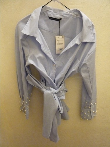 Zara wickelbluse - zara,