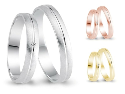 Paar trauringe gold 333 - gold,