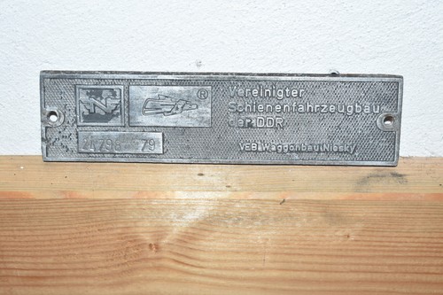 Original altes blechschild ddr - blechschild,