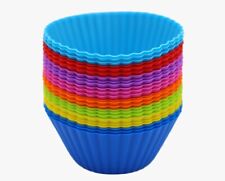 Silikon Muffin Backform 24er Set Muffinform Muffinförmchen Cupcake BPA-Frei
