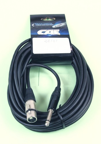 10m mikrofon anschlusskabel - 10m,