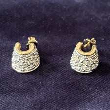 Pierre Lang goldene Ohrstecker