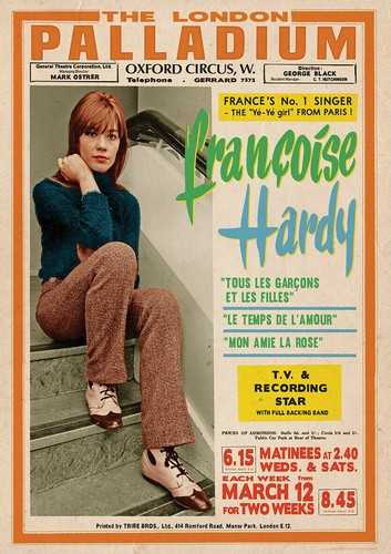 Francoise hardy poster the - francoise,