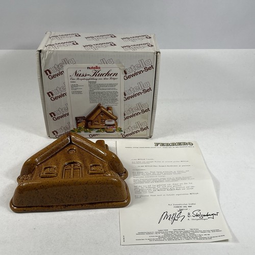Nutella haus keramik - keramik, backform