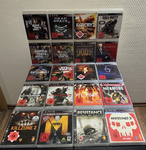 20x ps3 spiele ü18 - 20x,