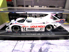 PORSCHE 956 Gr. C WM Sportwagen Norisring 1986 #14 Wollek Liqui Moly Spark 1:43