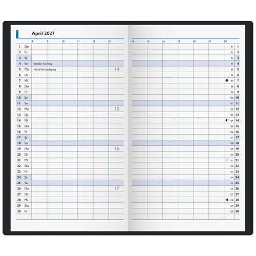 Brunnen taschenkalender modell - brunnen,