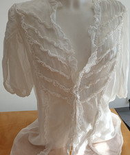 HUGO BOSS Orange neuwertige Bluse 38 / M super Batist