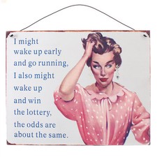 "I MIGHT WAKE UP EARLY AND