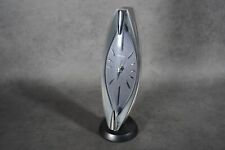 Seiko Tischuhr oval silberfarbend 30cm hoch Japan