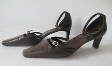 ESPRIT  chice Riemchen-Pumps Gr. 40 braun Damen Schuhe Sandaletten Sling-Backs