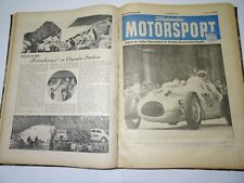 Motorsport Fachblatt Jg. 1953 Motorsport Motorrad Rennsport Autos Technik