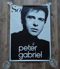 Plakat Peter Gabriel/So (LP