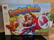 LOOPING LOUIE ~ Original Ausgabe MB 1993 Retro Spiel, Das Flieger-Spiel Komplett
