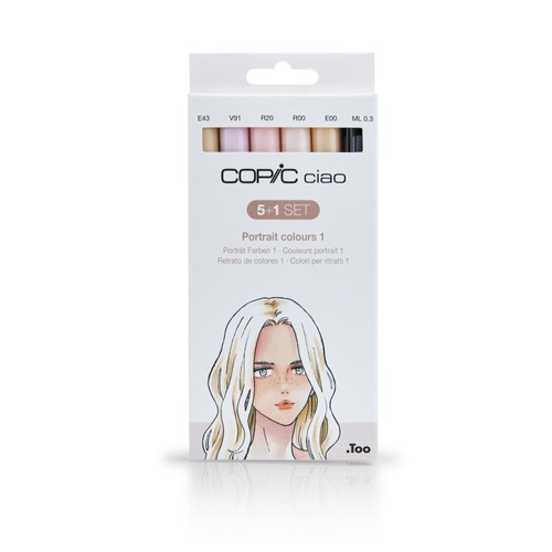 Copic ciao set - set, "portrait