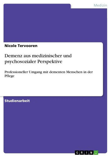 Demenz aus medizinischer - , und