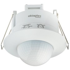 Präsenzmelder 360° Bewegungsmelder PIR-Sensor Decke Unterputz Innen weiß