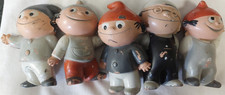 5x Original Mainzelmännchen der schlaue Det ZDF/GOEBEL*1960er Jahren*Höhe 11 cm