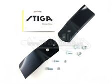 ORIGINAL Stiga 1 Messersatz = 2 Messerklingen 85 95 105 Park Villa Combi Mähwerk