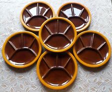 6 x Teller Fondueteller Fondue