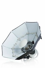 Hensel e-flash mit Dörr OCTA Softbox Blitzröhre klar
