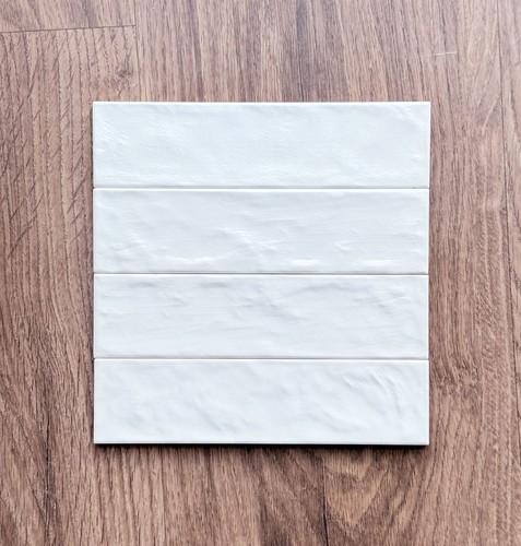Subway brick white metro tile - subway,