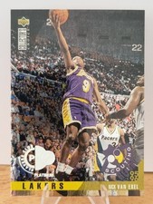 Nick Van Exel Upper Deck 95 Players Club Platinium Very Rare NBA Trading Card ?