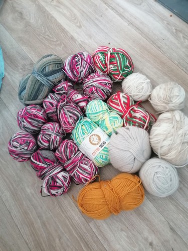 Wollpaket zum stricken und
