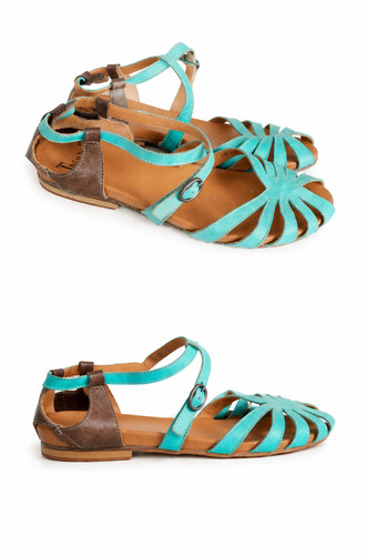 Think damen sandalen leder - sandalen,