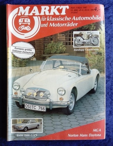 Oldtimer markt 1987 - markt, 2000